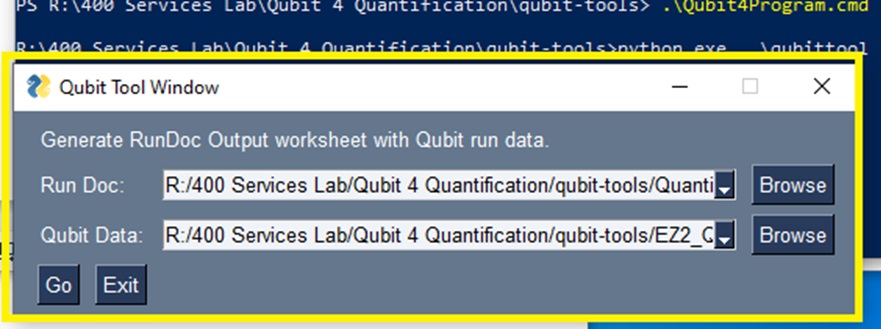 qubit tool ui